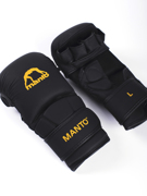 MANTO MMA sparring Gloves Shooter pro - black/orange